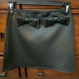 Steve Madden Black Mini Skirt